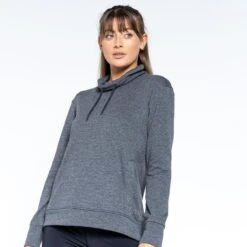 Dare 2b Jersey Crystallize Para Mujer Gris Carbón Jaspeada -Ropa Montañismo Tienda jersey crystallize para mujer gris carbon jaspeada 3
