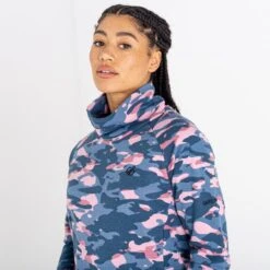 Dare 2b Jersey Offline Camuflaje Para Mujer Rosa Polvo -Ropa Montañismo Tienda jersey offline camuflaje para mujer rosa polvo 3