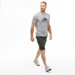 Pantalón Corto De Montaña Y Trekking Hombre Quechua NH550 -Ropa Montañismo Tienda pantalon corto de montaa y trekking hombre quechua nh550 2