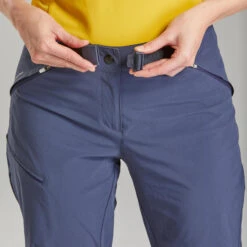 Pantalón De Montaña Y Trekking Mujer Quechua MH500 Azul -Ropa Montañismo Tienda pantalon de montaa y trekking mujer quechua mh500 azul 2