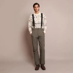 Pantalón Esquí Regular Tirantes Ajustables Hombre SCALPERS ADN SKI PANT Negro 11 Pantalón Esquí Regular Tirantes Ajustables Hombre SCALPERS ADN SKI PANT Negro -Ropa Montañismo Tienda pantalon esqui regular tirantes ajustables hombre scalpers adn ski pant verde