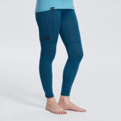 Pantalón Interior De Montaña Y Trekking Lana Merino Mujer Forclaz Trek500 Negro -Ropa Montañismo Tienda pantalon interior de montaa y trekking lana merino mujer forclaz trek500 azul