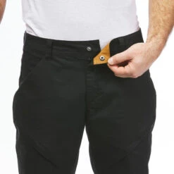 Pantalón Montaña Y Senderismo Hombre Quechua NH500 Slim Negro -Ropa Montañismo Tienda pantalon montaa y senderismo hombre quechua nh500 slim negro 4