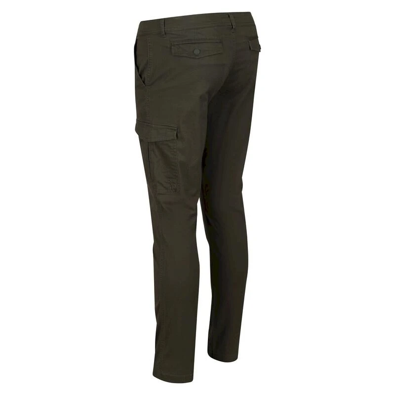 Regatta Pantalón Multibolsillos Bryer II Para Hombre Caqui Oscuro 3 Regatta Pantalón Multibolsillos Bryer II Para Hombre Caqui Oscuro - Imagen 3