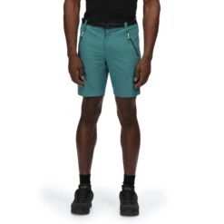 Regatta Pantalones Cortos Xert III Para Hombre Verde Pacífico 9 Regatta Pantalones Cortos Xert III Para Hombre Verde Pacífico -Ropa Montañismo Tienda pantalones cortos xert iii para hombre verde pacifico 3