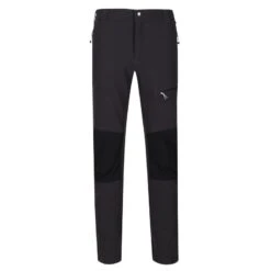 Regatta Pantalones Questra III Para Hombre Ceniza, Negro