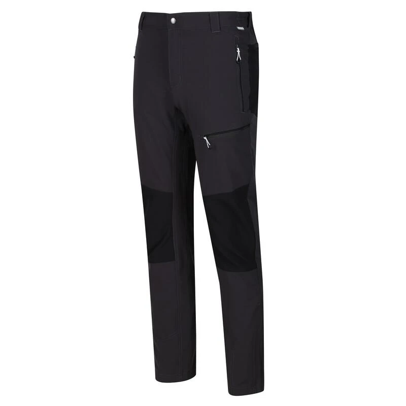 Regatta Pantalones Questra III Para Hombre Ceniza, Negro 4 Regatta Pantalones Questra III Para Hombre Ceniza, Negro - Imagen 4