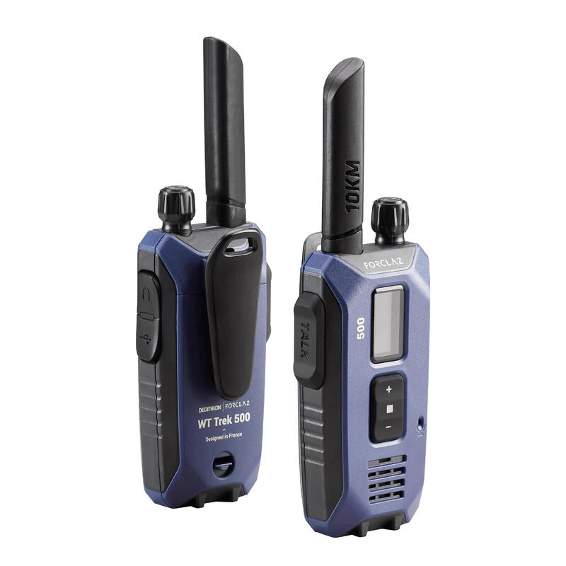 PAR DE WALKIE TALKIES RECARGABLES USB - WT 500 - 10 Km 1 PAR DE WALKIE TALKIES RECARGABLES USB - WT 500 - 10 Km