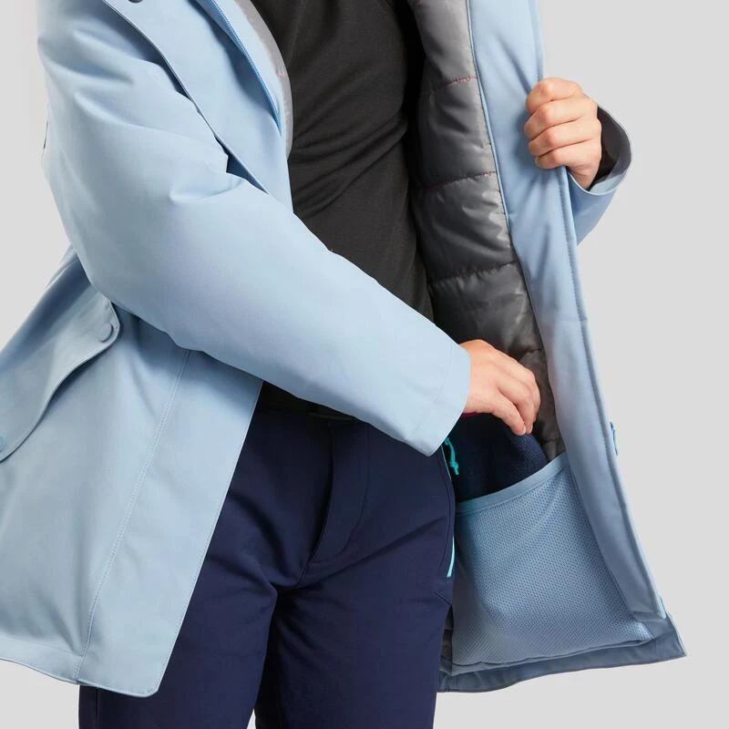 Parka De Montaña Y Nieve Niños 7 A 15 Años Quechua SH500 Ultra-Warm Azul 4 Parka De Montaña Y Nieve Niños 7 A 15 Años Quechua SH500 Ultra-Warm Azul - Imagen 4