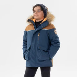 Parka De Montaña Y Nieve Niños 7 A 15 Años Quechua SH500 Ultra-Warm Negro -Ropa Montañismo Tienda parka de montaa y nieve nios 7 a 15 aos quechua sh500 ultra warm azul 5