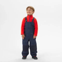 Quechua Peto Impermeable De Senderismo - Azul Marino- Niños -6- 2 Años -Ropa Montañismo Tienda peto impermeable de senderismo azul marino nios 6 2 aos 2