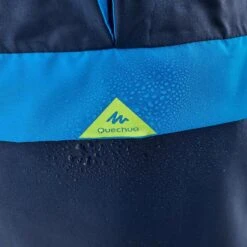 Poncho Impermeable De Montaña Y Trekking Niños 2-6 Años Quechua MH100 Azul -Ropa Montañismo Tienda poncho impermeable de montaa y trekking nios 2 6 aos quechua mh100 azul 4