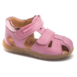 Sandalias De Marcha Deportiva De Piel De Bebé Niño PABLOSKY En Amarillo -Ropa Montañismo Tienda sandalias de marcha deportiva de piel de bebe nia pablosky en rosa