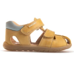 Sandalias De Marcha Deportiva De Piel De Bebé Niño PABLOSKY En Amarillo -Ropa Montañismo Tienda sandalias de marcha deportiva de piel de bebe nio pablosky en amarillo 1