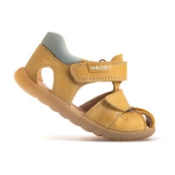 Sandalias De Marcha Deportiva De Piel De Bebé Niño PABLOSKY En Amarillo -Ropa Montañismo Tienda sandalias de marcha deportiva de piel de bebe nio pablosky en amarillo 4