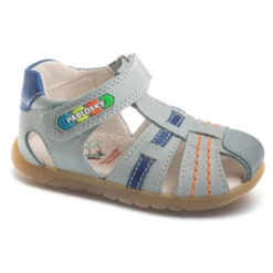 Sandalias De Marcha Deportiva De Piel De Bebé Niño PABLOSKY En Beige -Ropa Montañismo Tienda sandalias de marcha deportiva de piel de bebe nio pablosky en azul 2