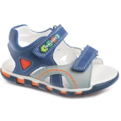 Sandalias De Marcha Deportiva De Piel De Bebé Niño PABLOSKY En Gris -Ropa Montañismo Tienda sandalias de marcha deportiva de piel de bebe nio pablosky en azul