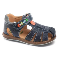 Sandalias De Marcha Deportiva De Piel De Bebé Niño PABLOSKY En Blanco -Ropa Montañismo Tienda sandalias de marcha deportiva de piel de bebe nio pablosky en azul marino