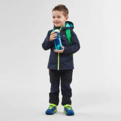Quechua Softshell De Montaña Y Trekking NIños 2-6 Años Quecha MH550 Azul -Ropa Montañismo Tienda softshell de montaa y trekking nios 2 6 aos quecha mh550 azul 2