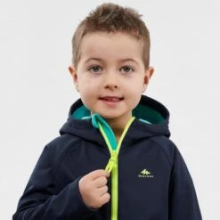 Quechua Softshell De Montaña Y Trekking NIños 2-6 Años Quecha MH550 Azul -Ropa Montañismo Tienda softshell de montaa y trekking nios 2 6 aos quecha mh550 azul 4