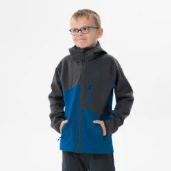 Quechua Softshell De Montaña Y Trekking NIños 7-15 Años Quehcua MH550 Gris -Ropa Montañismo Tienda softshell de montaa y trekking nios 7 15 aos quehcua mh550