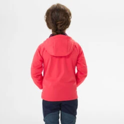 Softshell Montaña Y Trekking Niños 2-6 Años Quechua MH550 Rosa -Ropa Montañismo Tienda softshell montaa y trekking nios 2 6 aos quechua mh550 rosa 1
