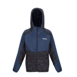 Regatta Sudadera Con Cremallera Dissolver VI Jaspeada De Polar Para Niños/Niñas Negro, 11 Regatta Sudadera Con Cremallera Dissolver VI Jaspeada De Polar Para Niños/Niñas Negro, -Ropa Montañismo Tienda sudadera con cremallera dissolver vi jaspeada de polar para niosnias marino