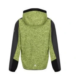 Ropa Montañismo Tienda -Ropa Montañismo Tienda sudadera con cremallera dissolver vi jaspeada de polar para niosnias negro 1