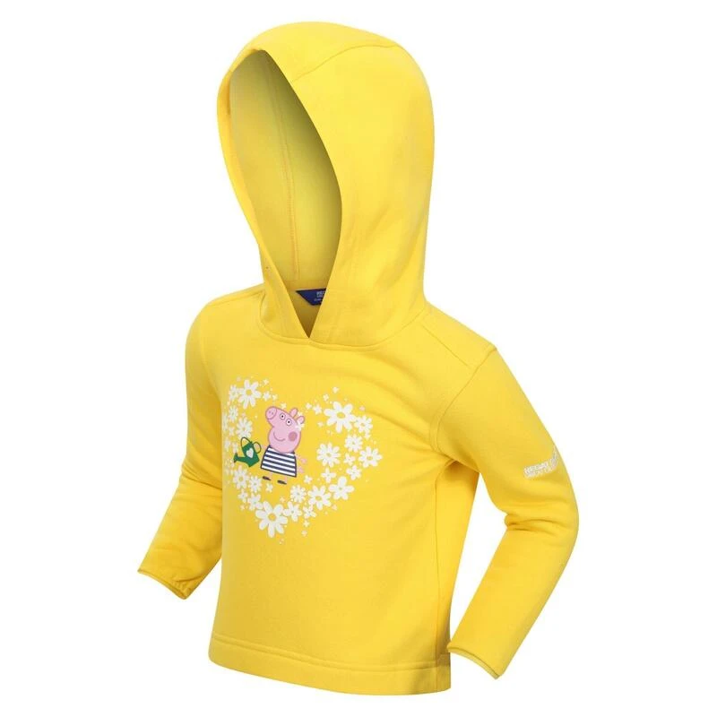 Regatta Sudadera De Peppa Pig Floral Para Niños/Niñas Amarillo Maíz 4 Regatta Sudadera De Peppa Pig Floral Para Niños/Niñas Amarillo Maíz - Imagen 4