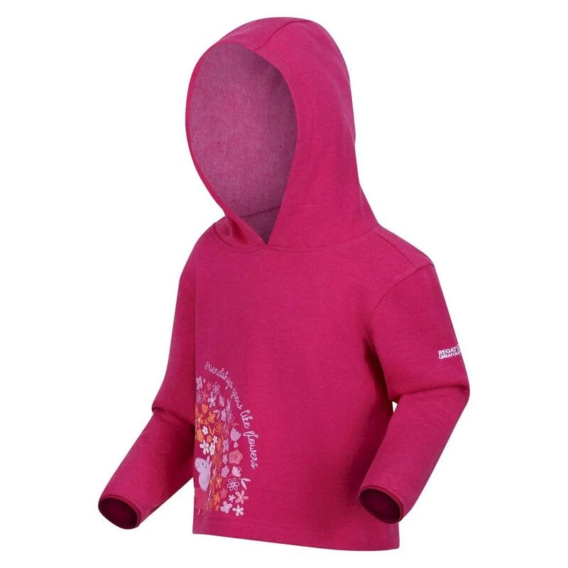 Regatta Sudadera De Peppa Pig Impresa Para Niños/Niñas Rosa Baya 3 Regatta Sudadera De Peppa Pig Impresa Para Niños/Niñas Rosa Baya - Imagen 3