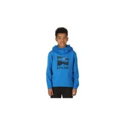 Regatta Sudadera Highton Impresa Para Niños/Niñas Azul Sky Diver -Ropa Montañismo Tienda sudadera highton impresa para niosnias azul sky diver 2