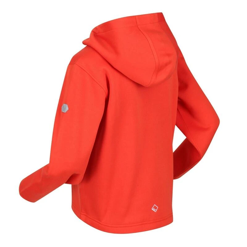 Regatta Sudadera Highton Montaña De Elasticidad Extol Para Niños/Niñas Naranja Cajún 4 Regatta Sudadera Highton Montaña De Elasticidad Extol Para Niños/Niñas Naranja Cajún - Imagen 4
