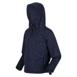 Regatta Sudadera Kalina Estampado De Cebra De Polar Para Niños/Niñas Marino -Ropa Montañismo Tienda sudadera kalina estampado de cebra de polar para niosnias marino 3