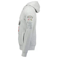 GEOGRAPHICAL NORWAY Sudadera Norway Niños Montaña Y Trekking Gymclass Gris Capucha -Ropa Montañismo Tienda sudadera norway nios montaa y trekking gymclass gris capucha 2