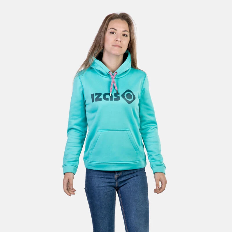 Sudadera Polar Deportiva Con Capucha Ajustable De Mujer Izas DUERO W 1 Sudadera Polar Deportiva Con Capucha Ajustable De Mujer Izas DUERO W