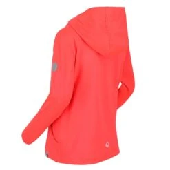Regatta Sudadera Polar Eugina Con Capucha Para Niños Niñas Coral Fuego -Ropa Montañismo Tienda sudadera polar eugina con capucha para nios nias coral fuego 3