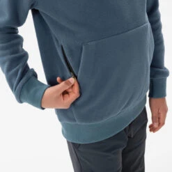 Quechua Sudadera Polar Senderismo Gris Oscuro - Niños 7-15 Años 8 Quechua Sudadera Polar Senderismo Gris Oscuro - Niños 7-15 Años -Ropa Montañismo Tienda sudadera polar senderismo gris oscuro nios 7 15 aos 3