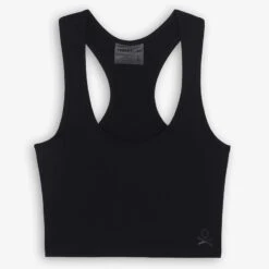 Sujetador Top Deportivo Sujeción Alta Mujer SCALPERS ADN W TOP Negro